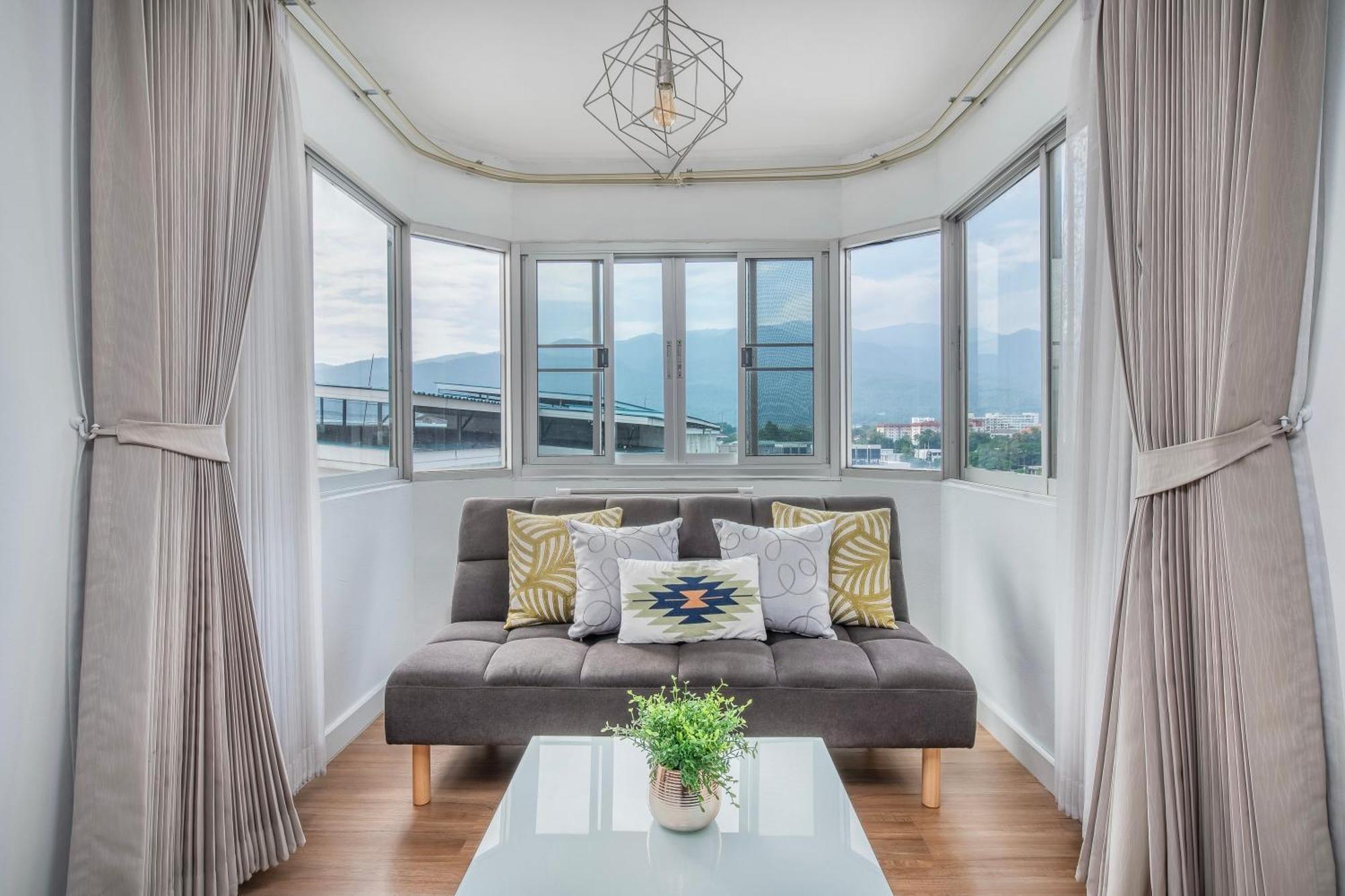 Cozy B At Nimman Studio Room In Condominium 치앙마이 외부 사진