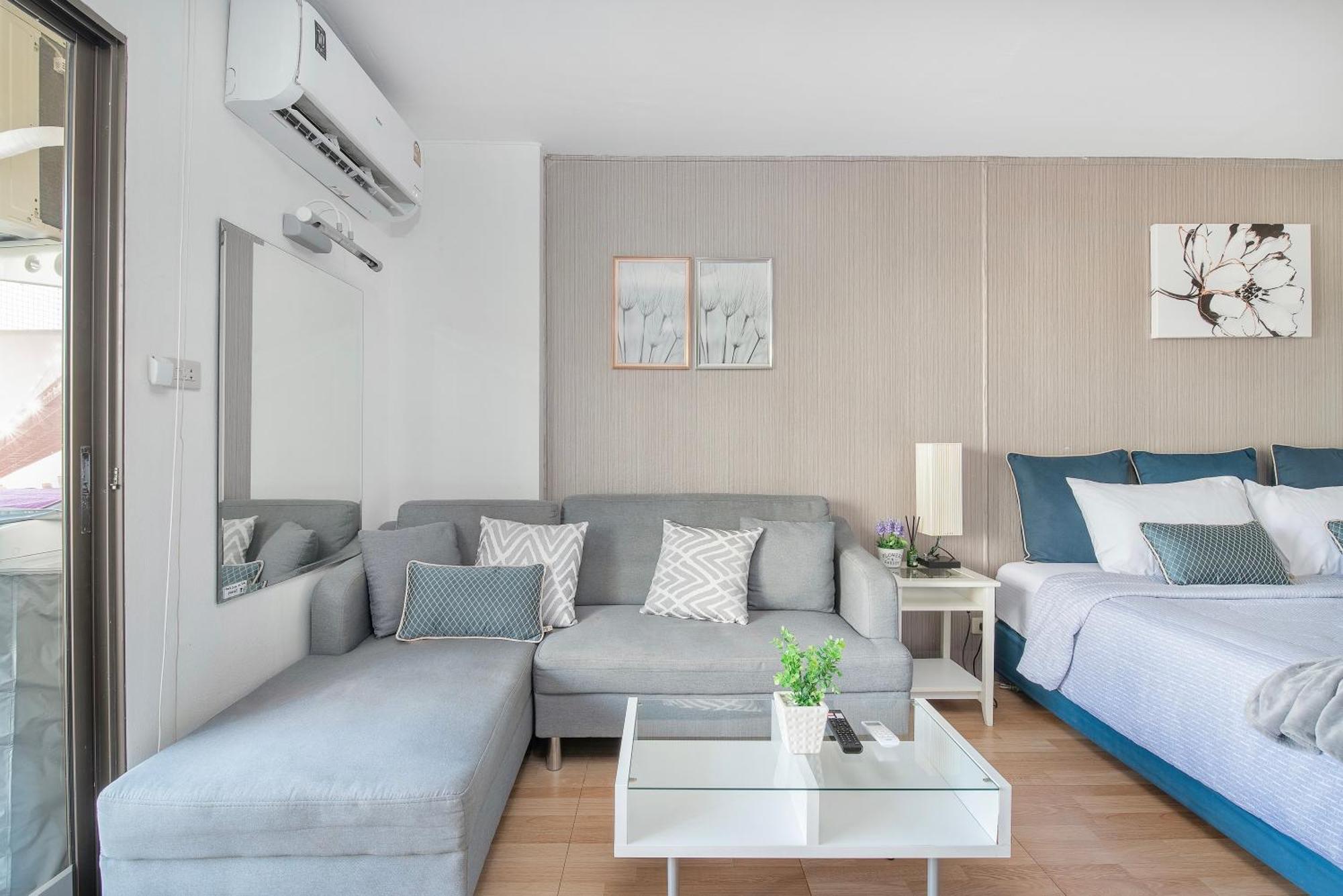 Cozy B At Nimman Studio Room In Condominium 치앙마이 외부 사진