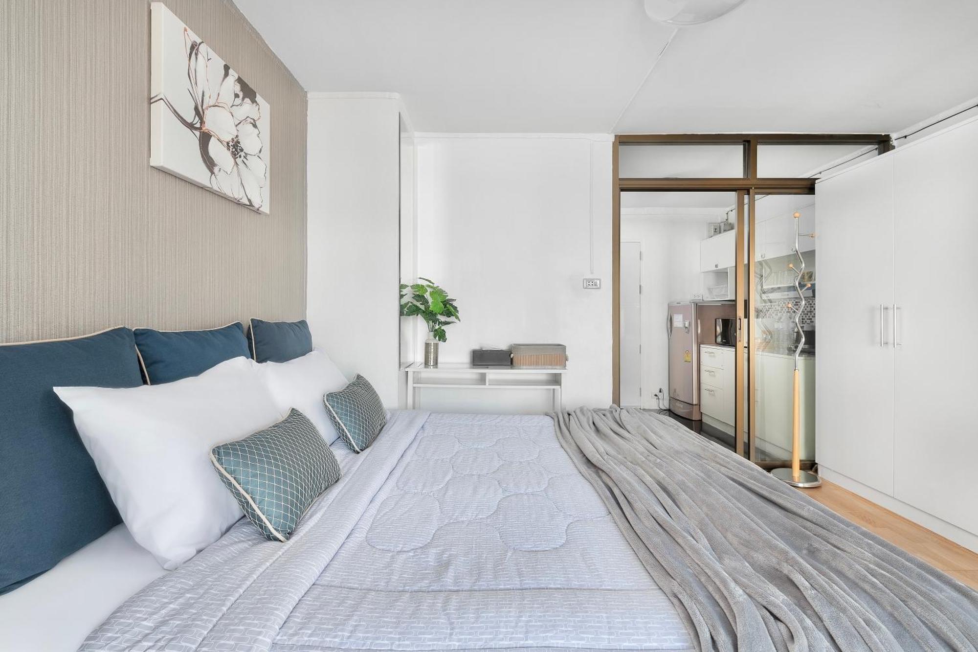 Cozy B At Nimman Studio Room In Condominium 치앙마이 외부 사진