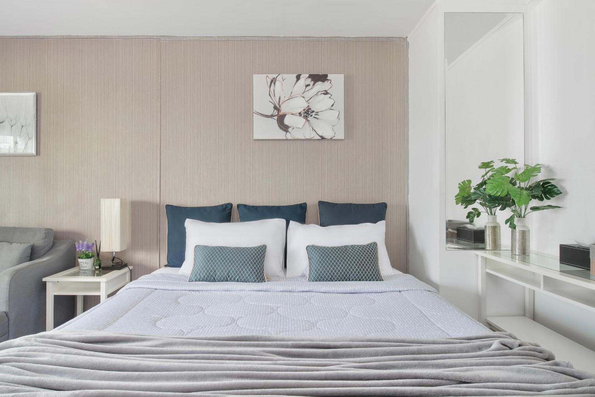 Cozy B At Nimman Studio Room In Condominium 치앙마이 외부 사진