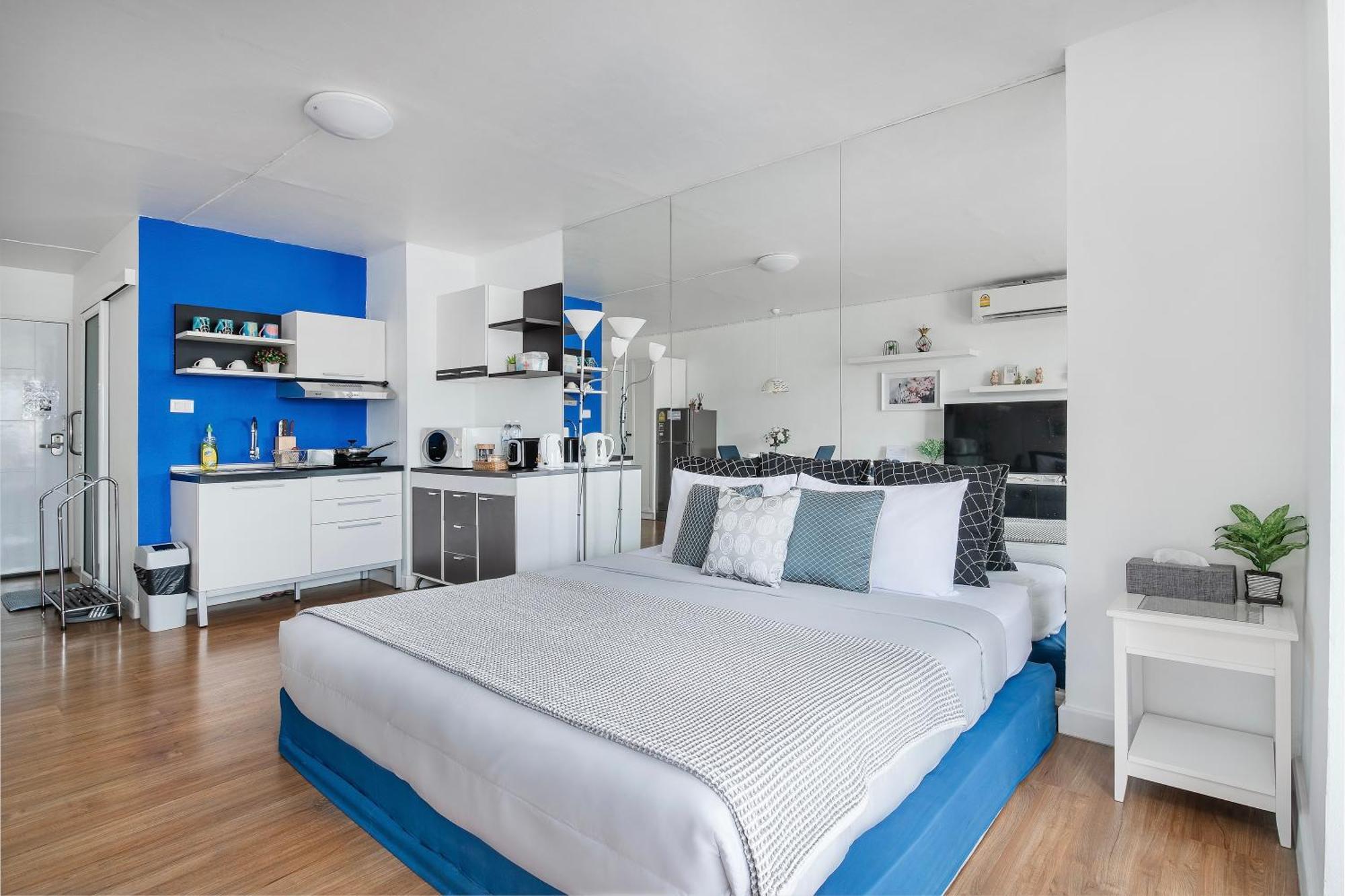 Cozy B At Nimman Studio Room In Condominium 치앙마이 외부 사진