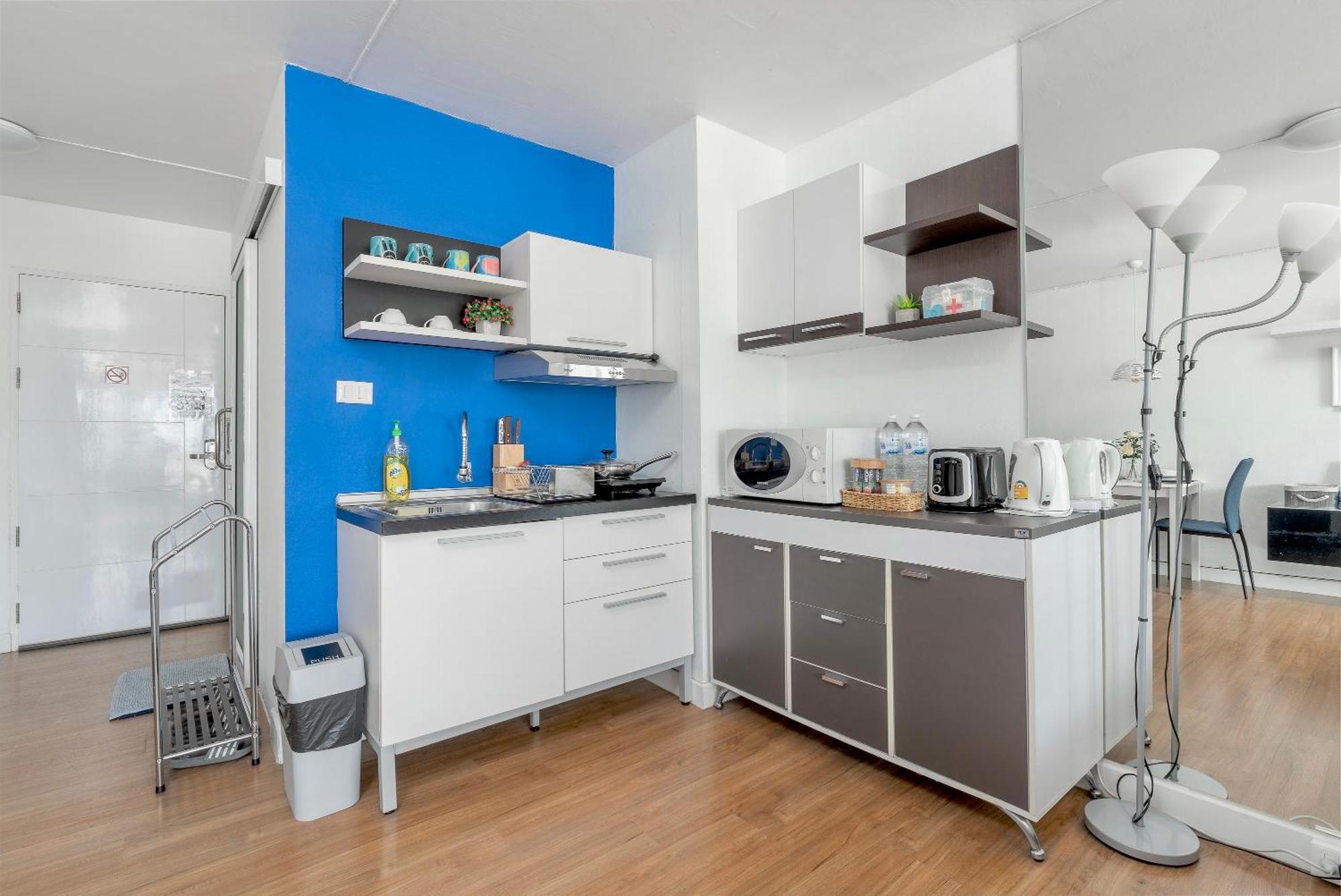 Cozy B At Nimman Studio Room In Condominium 치앙마이 외부 사진
