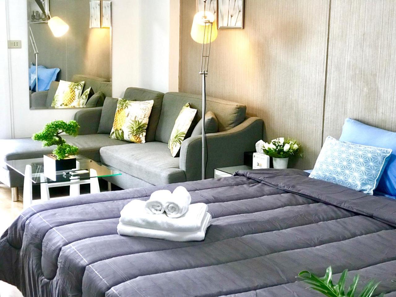 Cozy B At Nimman Studio Room In Condominium 치앙마이 외부 사진